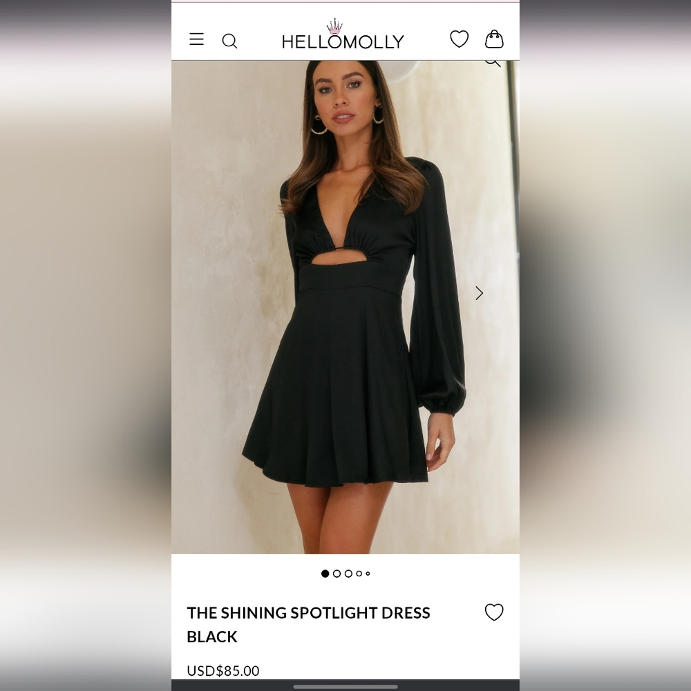 Hello Molly Long Sleeve Dress